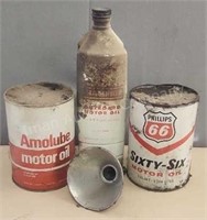 Vintage Motor Oil Collectables