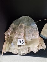 1920's Ladies Head bonnets