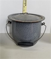 Vintage Graniteware Pot