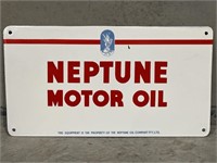 NEPTUNE MOTOR OIL Enamel Sign - 520 x 280
Modern