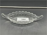 American Fostoria oval pickle dish