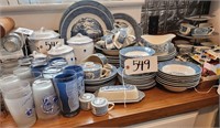 Currier & Ives Dinnerware, BRING BOXES!