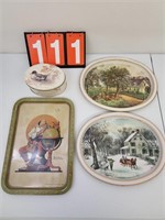 Lot Of 4 Vintage Tins