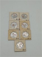 7 US miniature coin sets