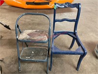 Wooden Project Chair & Step Stool