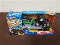 New hot wheels monster jam set