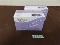 2 packs of 30 tampons Light flow