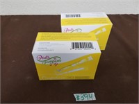 2 packs of 30 tampons regular flow