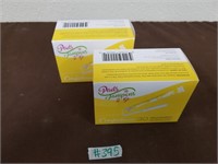 2 packs of 30 tampons regular flow