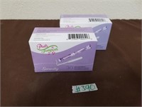 2 packs of 30 tampons Light flow