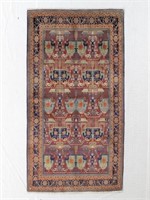 Hand Knotted Persian Ardebil Rug 4.1 x 10.1 ft.