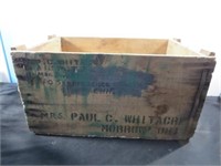 *Vintage Wood Crate / Box