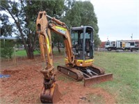 Case CX36B Excavator 2013, Rubber Tracked