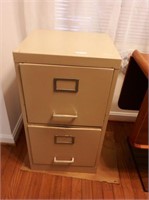 Two drawer file cabinet