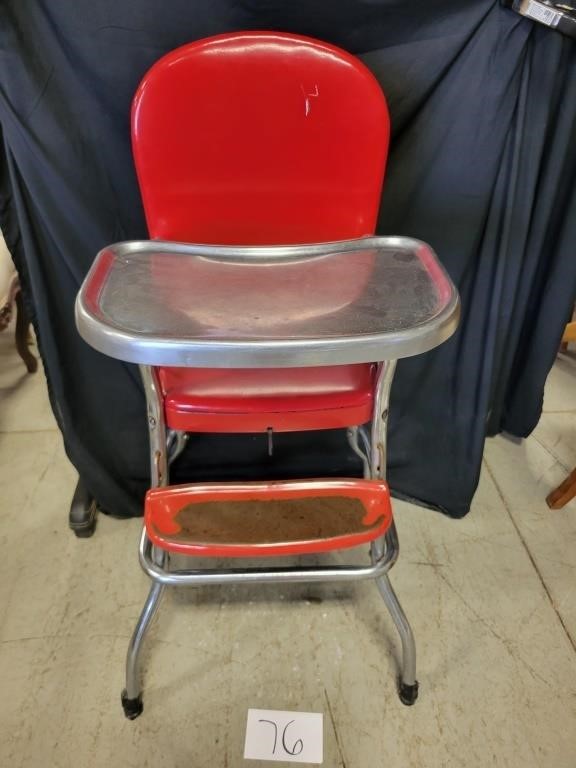 Vintagen Red Cosco High Chair