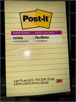 Post - It Post-It Super Sticky Notes 660-3Sscy-C,