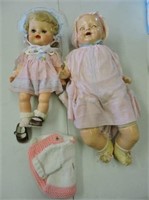 Pair of Dolls with Clothes