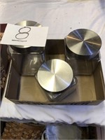 3 Piece Canister Set