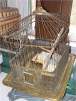 Vintage bird cage 13x10x11 UPSTAIRS BEDROOM 4