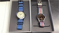 2 Timex Men’s Wrist Watches Archive