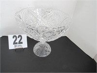 10x9.5" Glass Center Piece Bowl