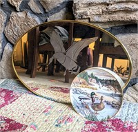 Mallard Duck Mirror - Decorative Plate