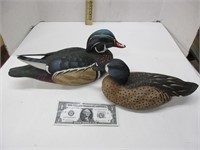 Two collectible ducks