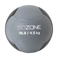 Gozone 10Lb Medicine Ball, Grey