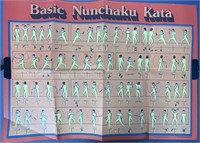 Basic Nunchaku Kata Poster 1978