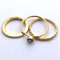 $150 Silver  Iolite  Ring