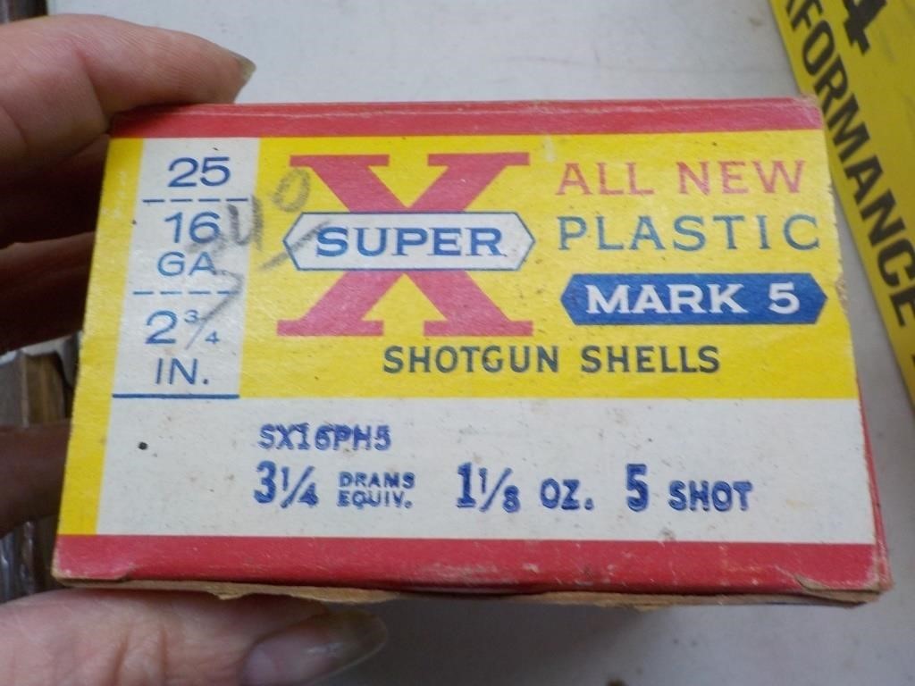 16 ga. 5 shot shells full