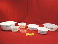 Corning Ware & Fire King Dishes
