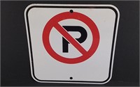 No Parking Metal Sign 11.75x11.75"