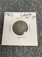 1903 Liberty "V" Nickel