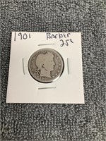 1901 Barber Quarter