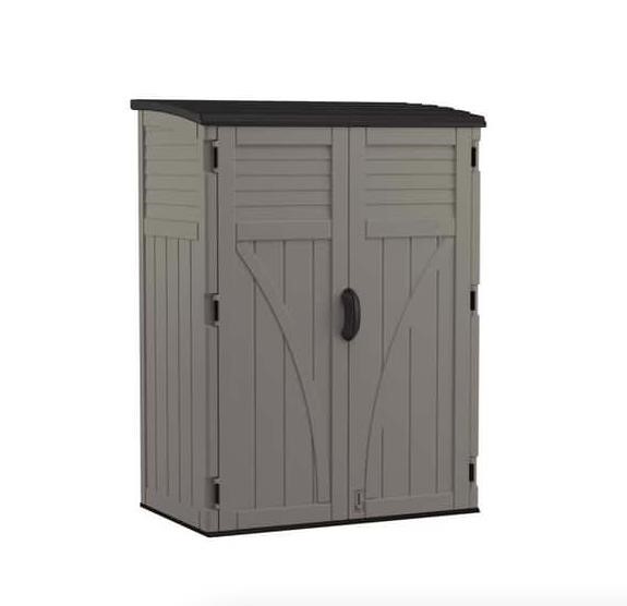 Suncast 4 ft. x 3 ft. Resin Vertical Storage Shed