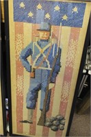 Picture of Confederate Soldiers Cross Stitch