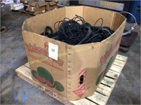 boxed pallet of split loom wire tubing - assorted