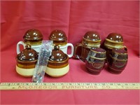 (4) Salt & Pepper Sets