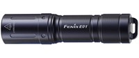 Fenix Black E01 Flashlight With 1-pc Aaa Battery
