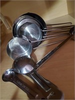 Stainless Measuring Cups, Spoons