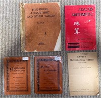 Antique MATH Books (1897+)