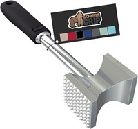 Gorilla Grip Heavy Duty Meat Tenderizer Hammer,
