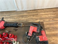 2pc Bauer Power Tools Demolition Hammers