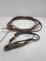 Leather reins and more