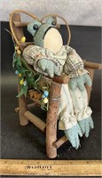 DECOR ITEM-DOLL IN CHAIR