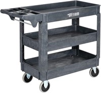 B3394  TUFFIOM Plastic Utility Cart 40.7"L x 17.1"