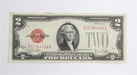 U.S. RED SEAL $2 BILL