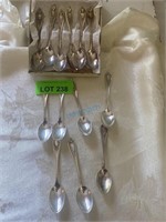 (13) 1847 Rogers Bros. XS Triple Spoons