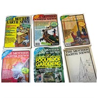 Vintage Mother Earth News Magazines